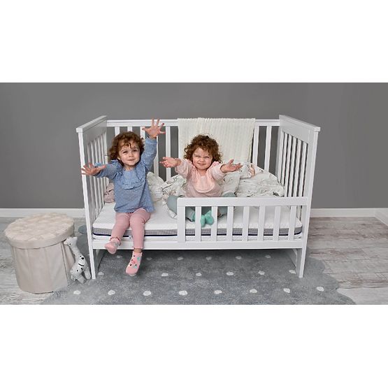 ASEPTIC Crib Mattress with Antibacterial Foam: Size - 140x70