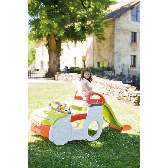 Auto sandpit with slide 150 cm -&&string0&&