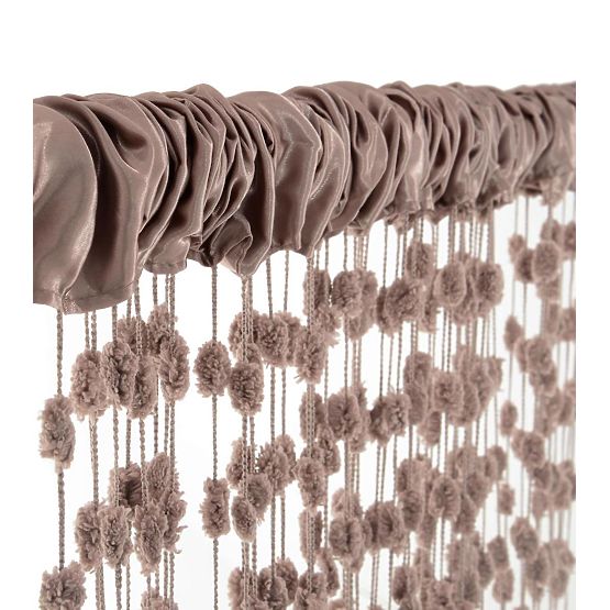 Baby Ball Children's Curtains - Mocha