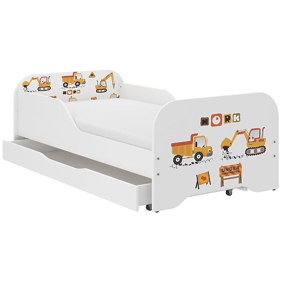 Children's Bed MIKI 160 x 80 cm - Construction Site