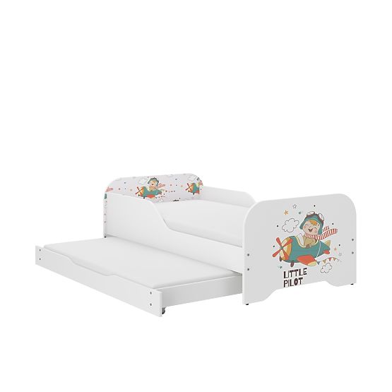 Children's Bed MIKI 160 x 80 cm - Little Pilot