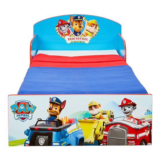 Baby bed Paw Patrol - Chase, Rubble and Marshall