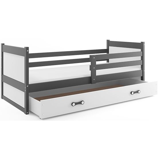 Baby bed Rocky - gray-white