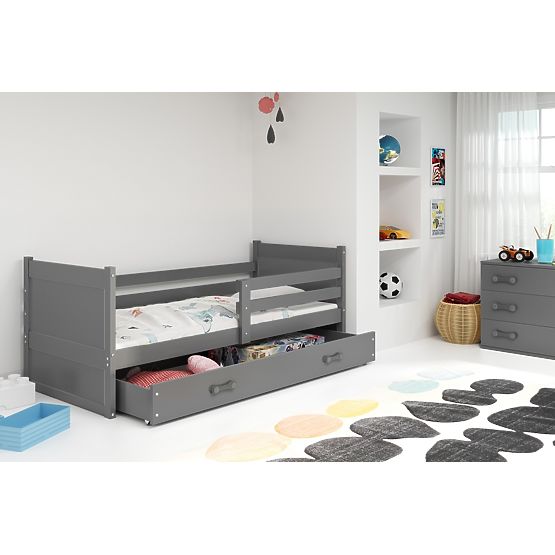 Baby bed Rocky - grey