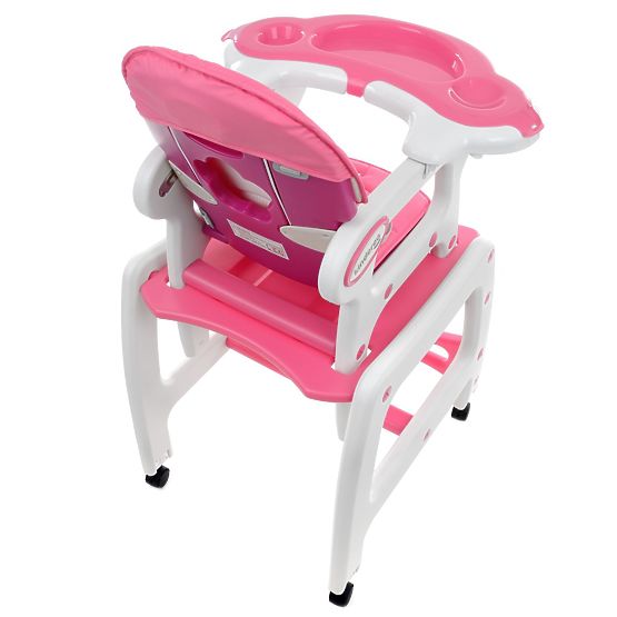 Baby dining chair Kinder - pink