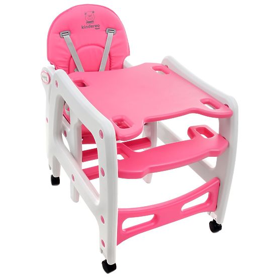 Baby dining chair Kinder - pink