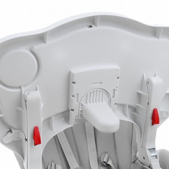 Baby dining chair Luxa - grey