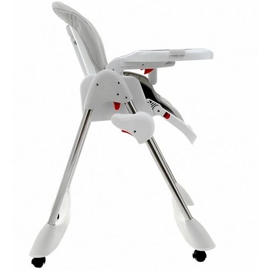 Baby dining chair Luxa - grey