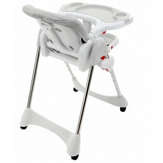 Baby dining chair Luxa - grey