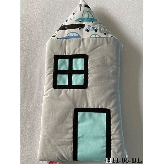 Baby Dream - Modular cot mantinel - gray-blue