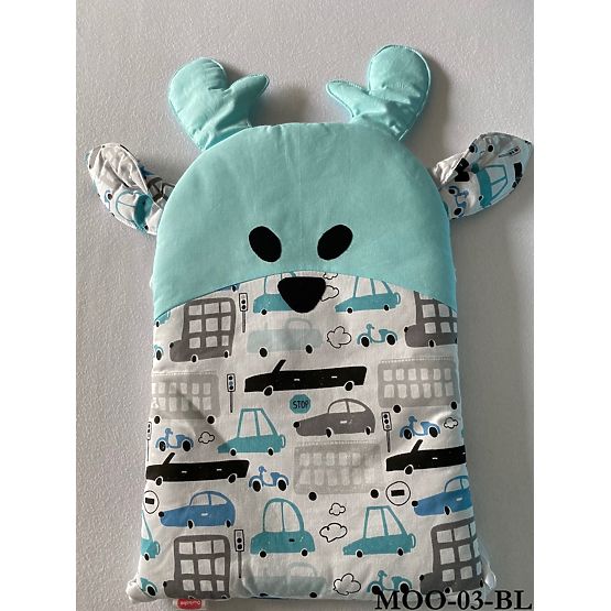 Baby Dream - Modular cot mantinel - gray-blue