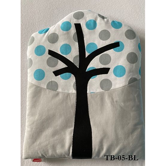 Baby Dream - Modular cot mantinel - gray-blue