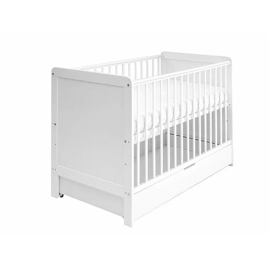 Baby Magic Baby Crib 120x60 cm - White