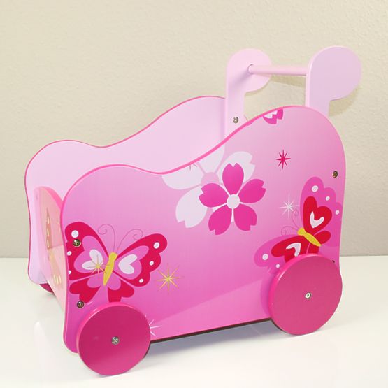 Baby motorcycleriage for dolls Butterflies
