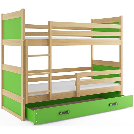 Baby patrová bed Rocky - natural-green