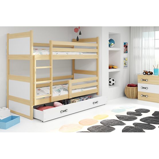 Baby patrová bed Rocky - natural-white