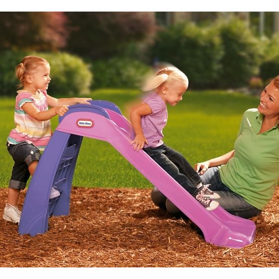 Baby slide 120 cm - pink-purple