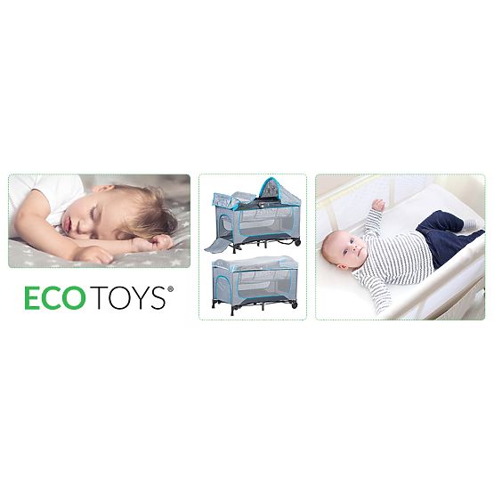 Baby travel cot and cradle 2in1