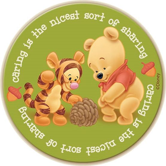 BABY Winnie the Pooh 406 Children's Rug - size 140 x 140 cm