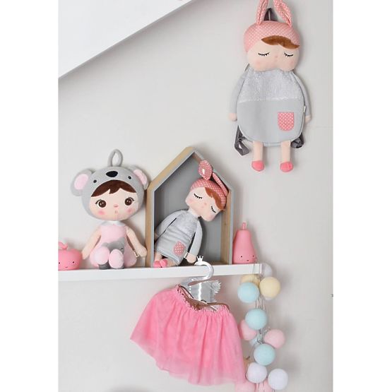 Backpack with ears METOO - grey