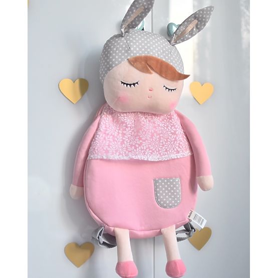 Backpack with ears METOO - pink