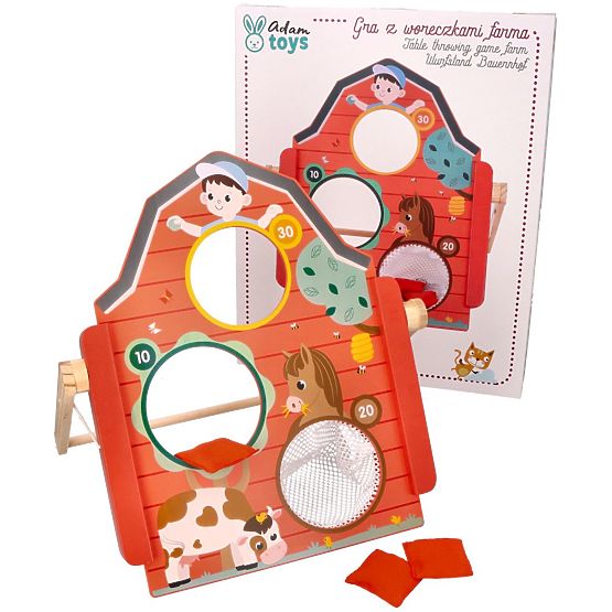 Bag Toss Game - Farm