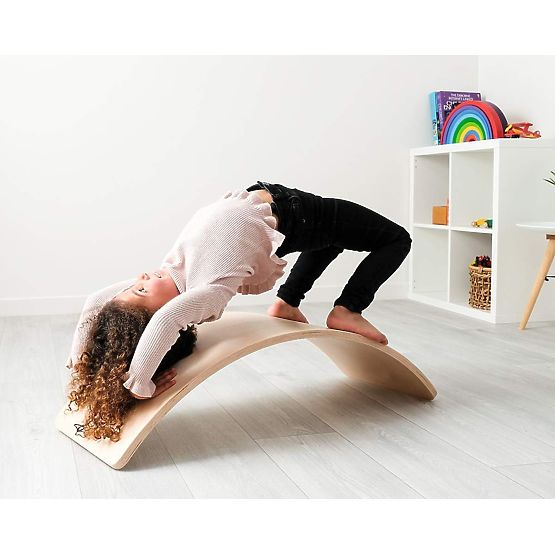 Balance Board for Children Wooden Rocker Balance Exercise ECOTOYS