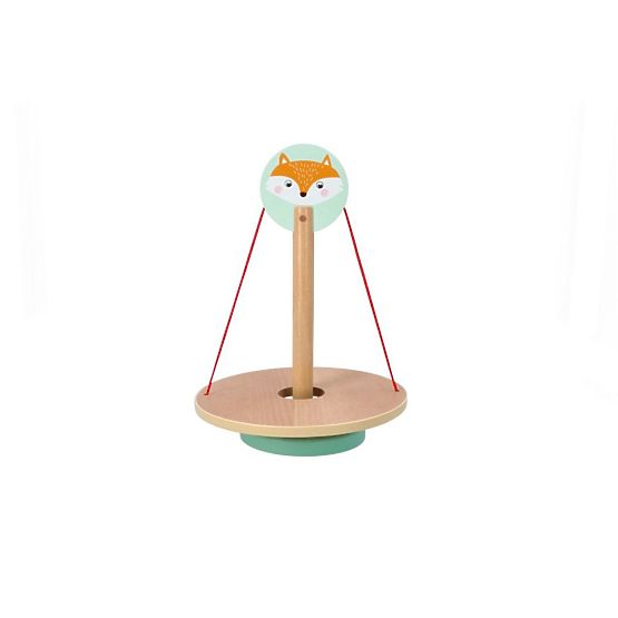 A balancing game with a fox