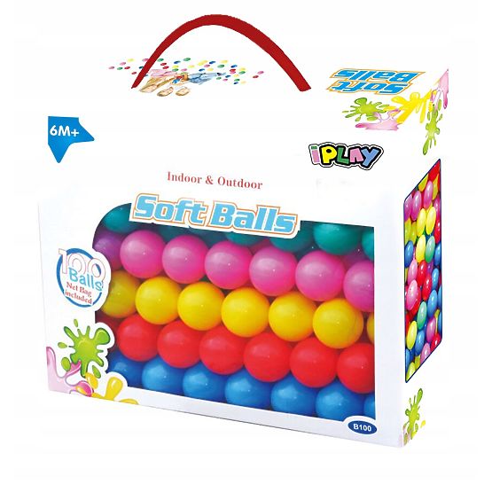 Balls for Pool Tent Set 100 pcs IPLAY