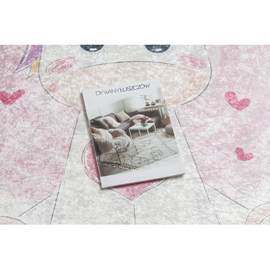 BAMBINO 1128 Washing Mat Unicorn for Children Anti-Slip - Cream