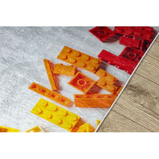 BAMBINO 38480 Washing Mat Children's Building Blocks Non-slip - Grey / Yellow