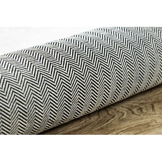 BAMBINO 48130 Round Washable Rug Stars for Kids Anti-Slip - Beige / Gray