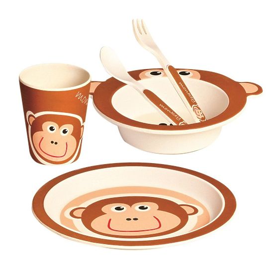 Bamboo dining set Monkey
