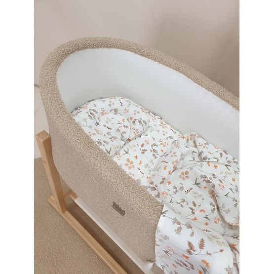 Bamboo Set with Light Blanket - Flowers