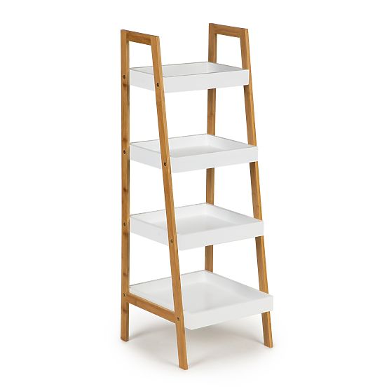 Bamboo Shelf Unit - 4 Shelves