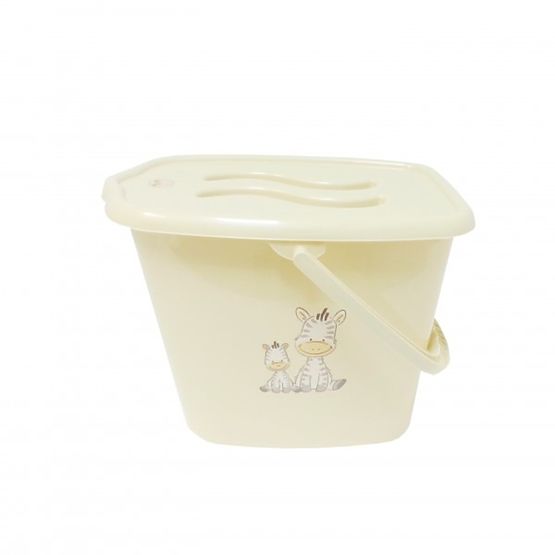 Basket for diapers Zebra