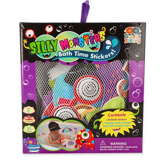 Bath Stickers Spooky Monsters