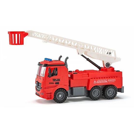 Battery-Powered Fire Truck with Assembly Feature