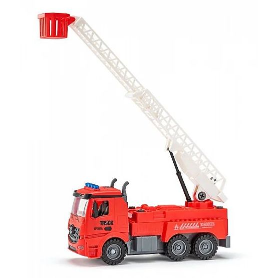 Battery-Powered Fire Truck with Assembly Feature