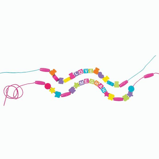 Bead Set with Letters