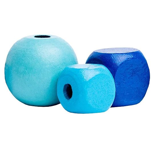 Beads in Tube Green-Blue