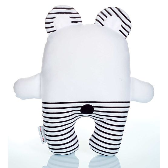 Bear Teddy in striped - large