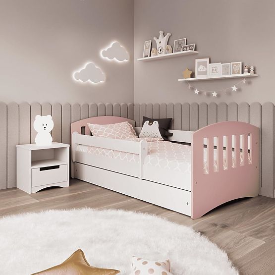 Children's Bed Classic - Powder Pink
