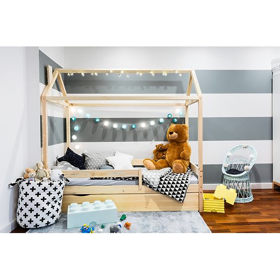 Children's House Bed Paul - Natural