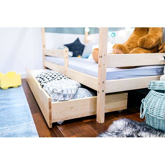 Children's House Bed Paul - Natural