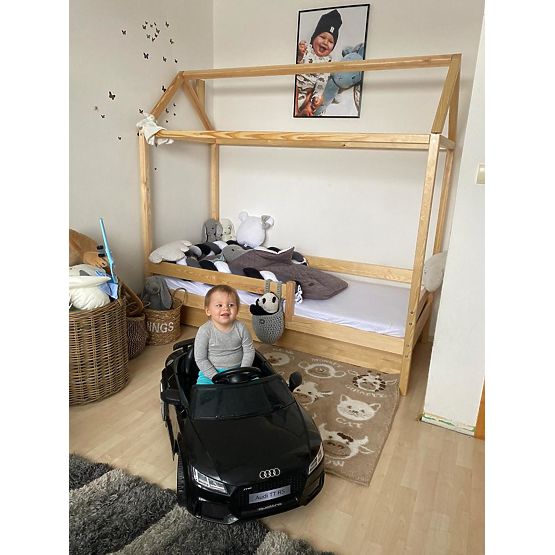 Children's House Bed Paul - Natural