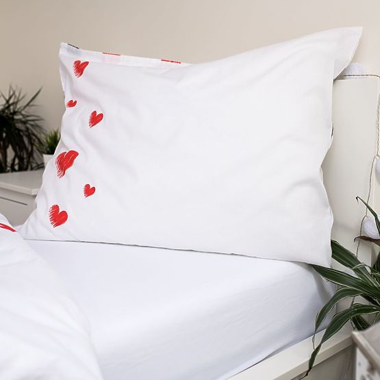 Bed linen Mickey and Minnie 140 x 200 cm + 70 x 90 cm