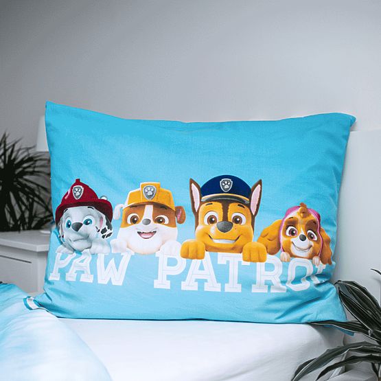 Bed linen with a luminous effect Paw Patrol 140 x 200 cm + 70 x 90 cm