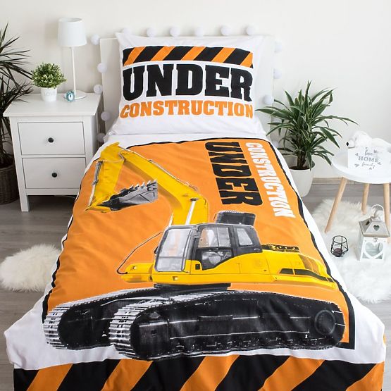 Bed linen with luminous effect Bagr 140 x 200 cm + 70 x 90 cm