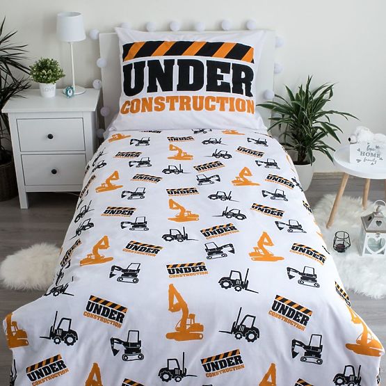 Bed linen with luminous effect Bagr 140 x 200 cm + 70 x 90 cm